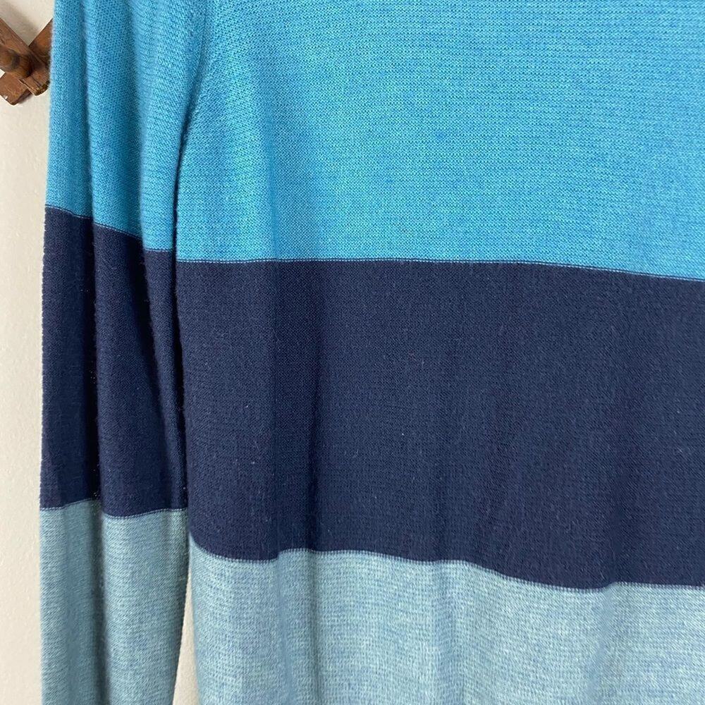 TRAVOTA | Colorblock Striped Sweater J298 - Picture 6 of 7